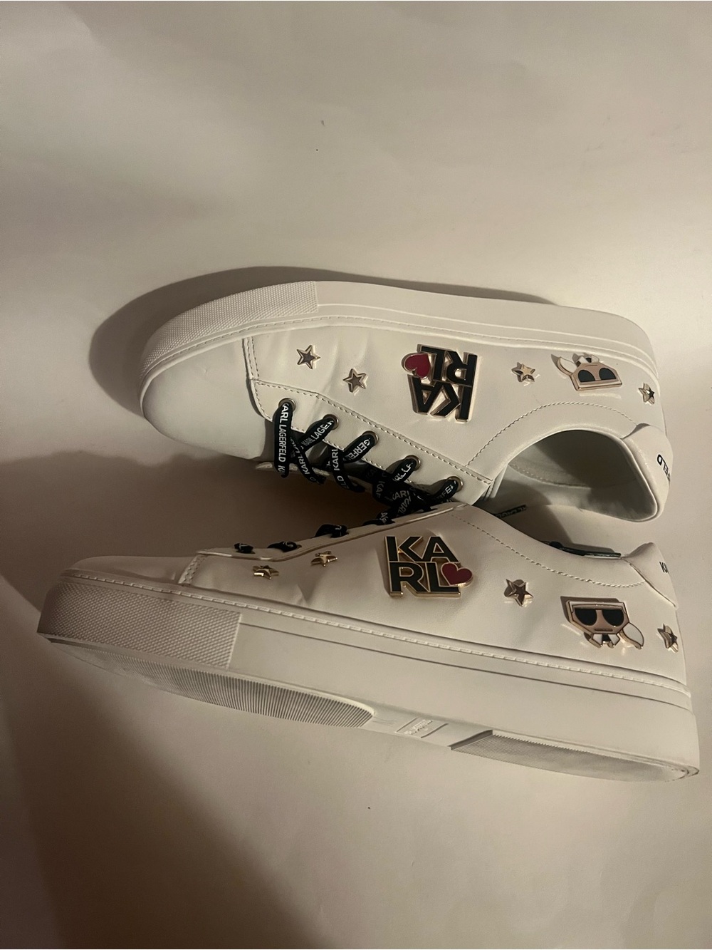 Karl Lagerfeld White Size 11 with Charms - Picture 10 of 16